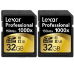 Lexar Professional 32GB 2000x Speed SDHC UHS-II